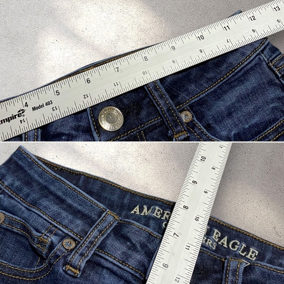American Eagle Outfitters Low Rise Micro Denim Shorts - Picture 3 of 3